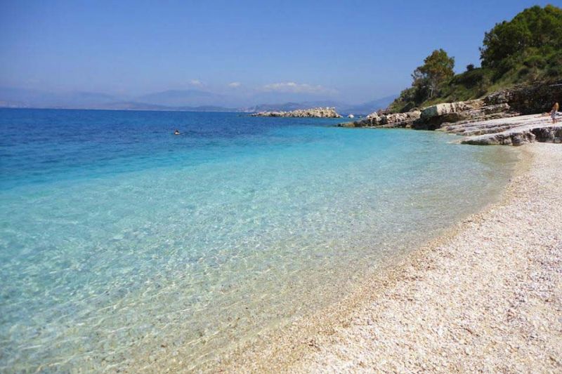 Kassiopi beach